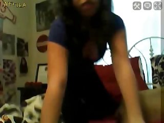 1580 Young Girl Lets Her Dog Lick Her On Webcam Part 1